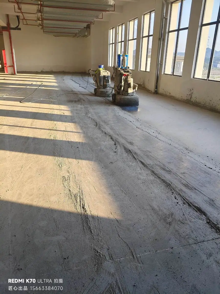 昆山车间固化地坪-实拍配图