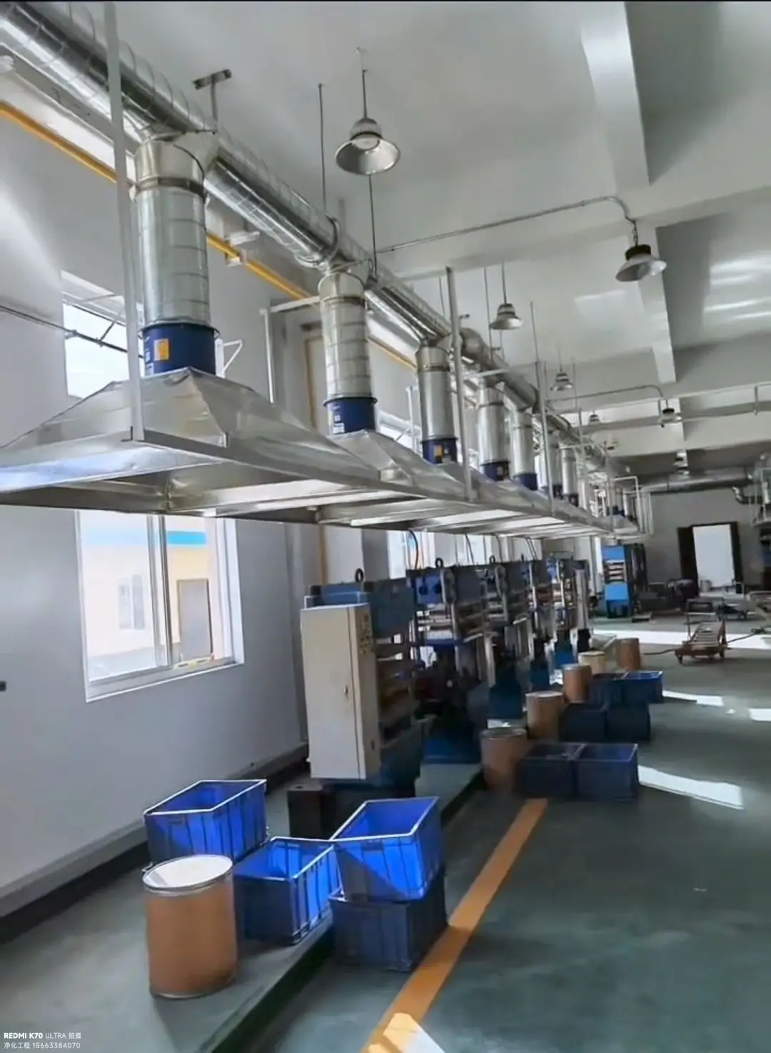 南京厂房排烟系统改造-实拍配图