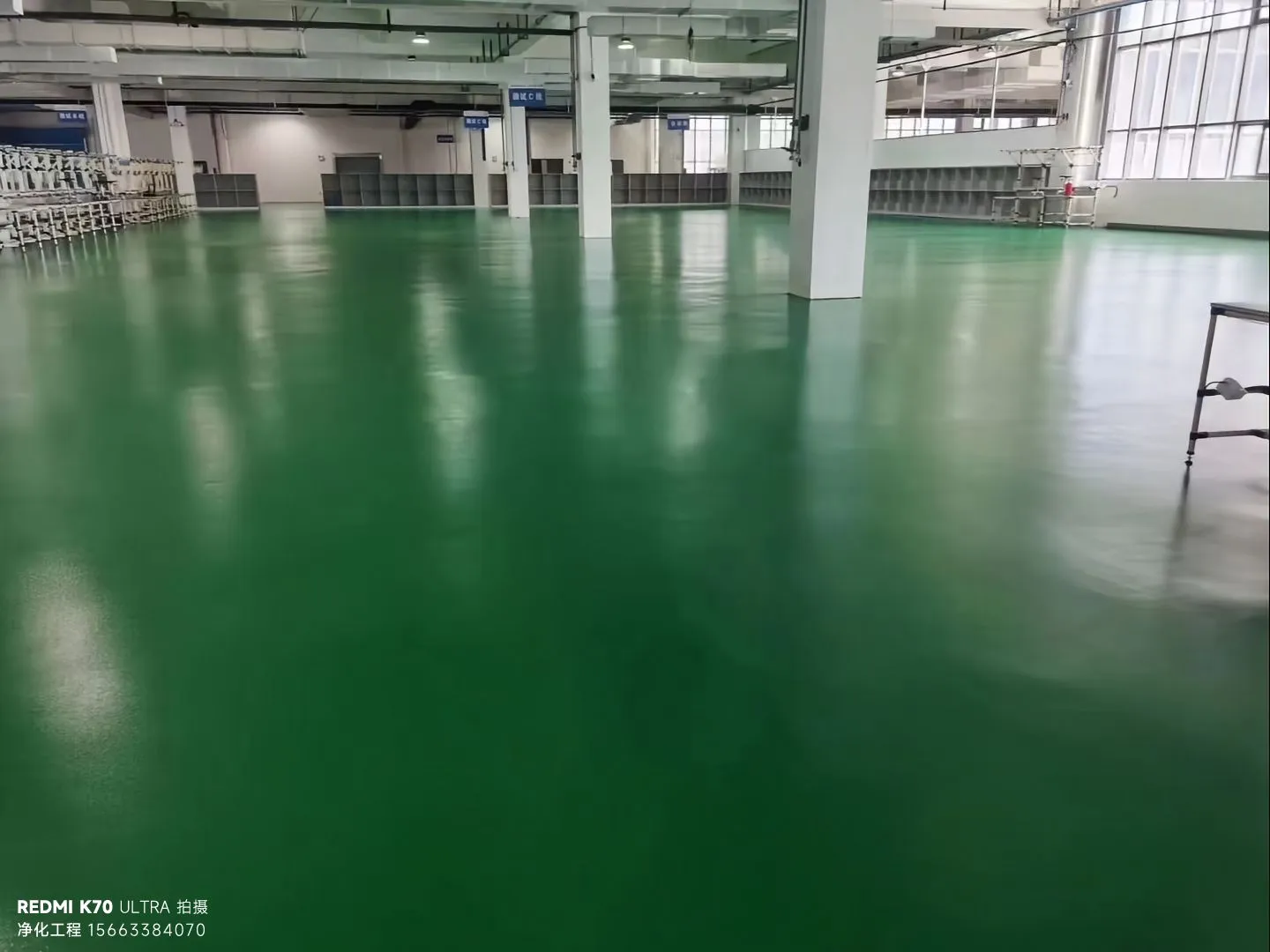 南京江宁区某电子厂3000㎡改造案例：旧车间升级智能无尘车间-案例高清实拍图