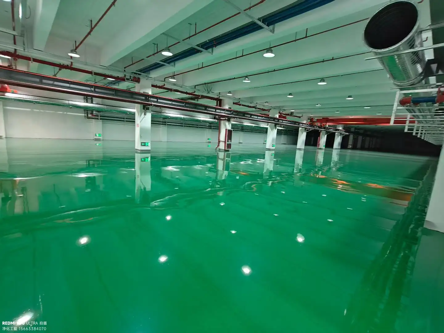 南京厂房地坪耐磨起砂解决方案-实拍配图