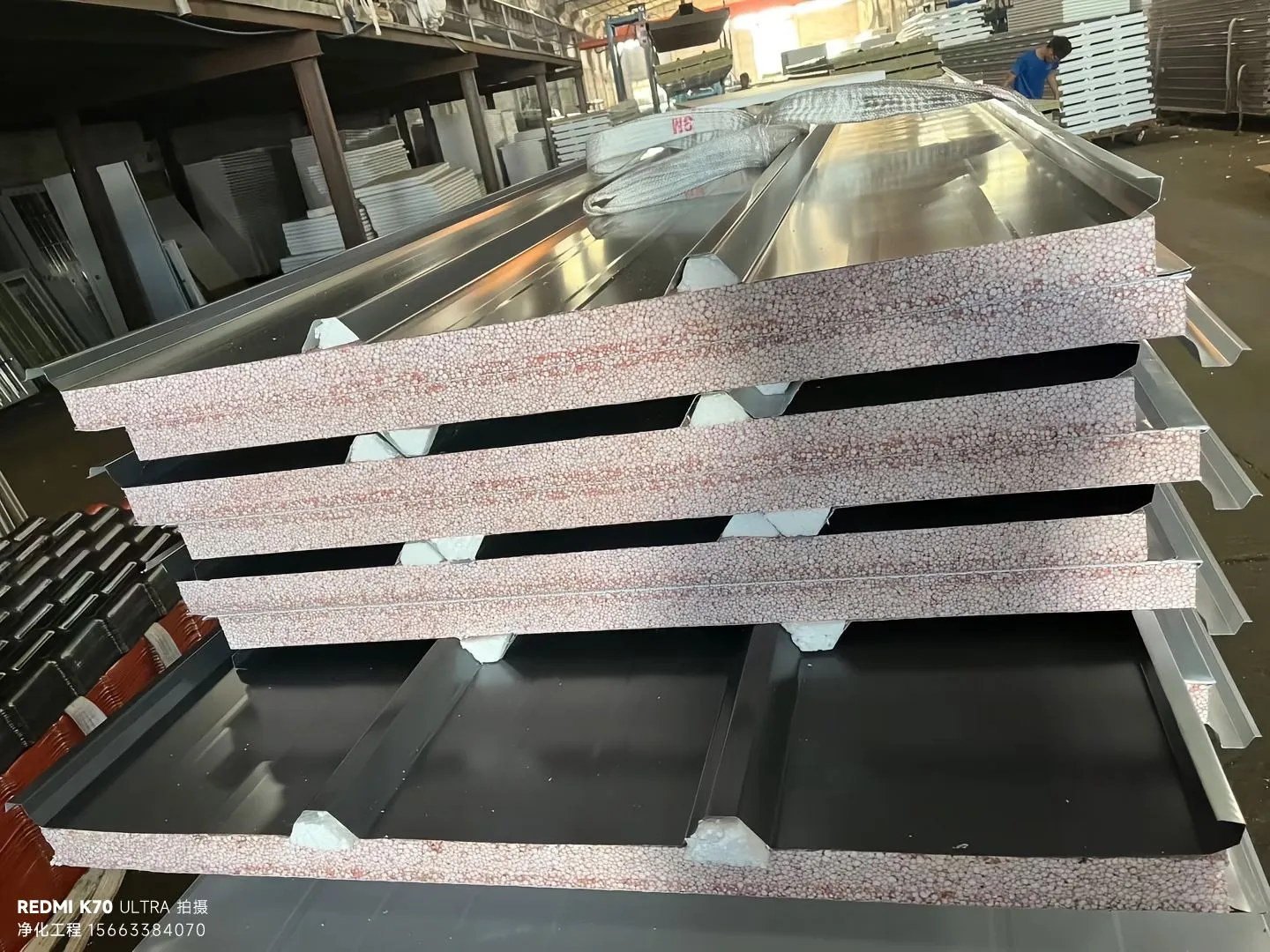 保温彩钢瓦 - 防火彩钢瓦