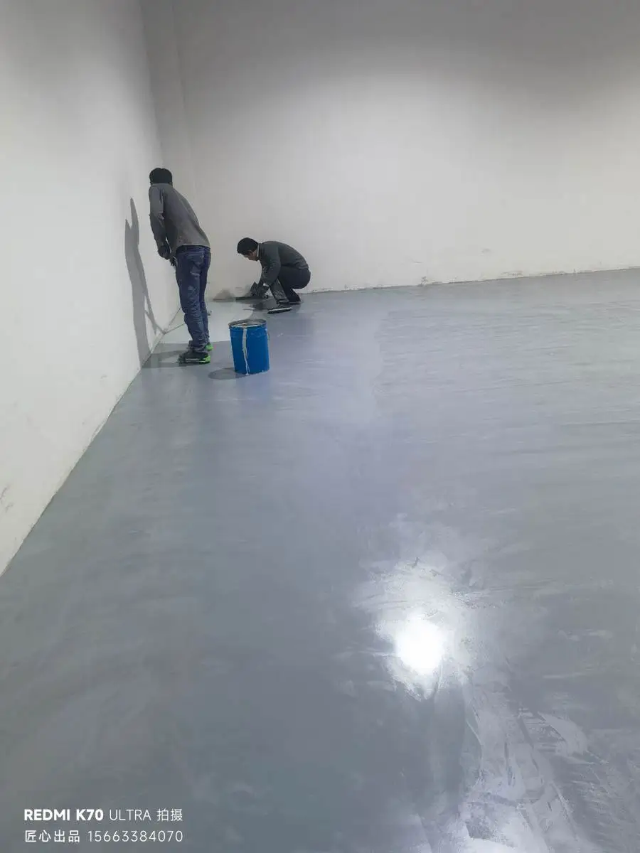 装配式地坪施工过程