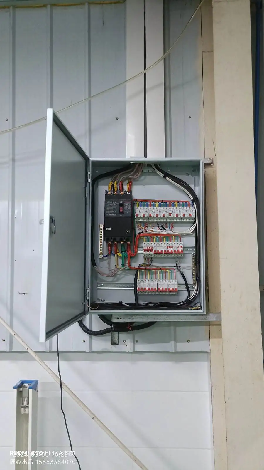 苏州吴江旧工厂水电改造 三相负载平衡检测