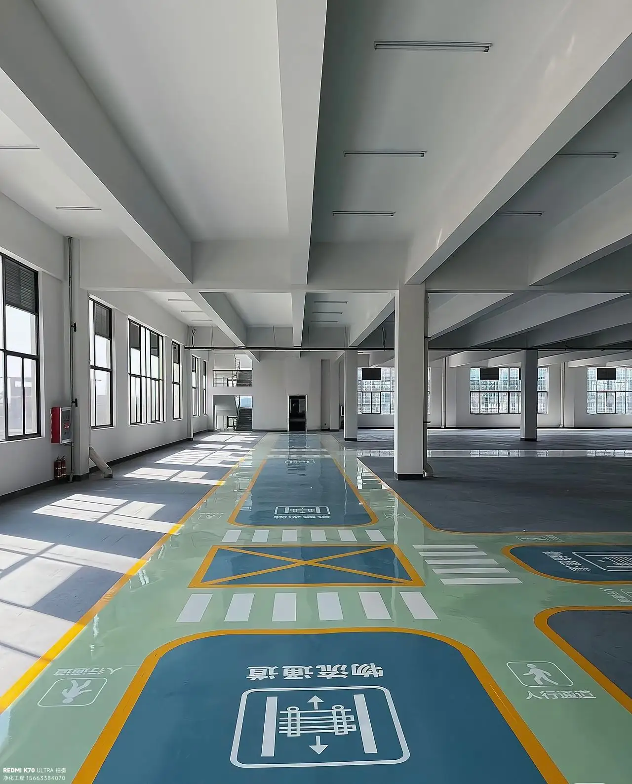 地坪巡检的分区域检查