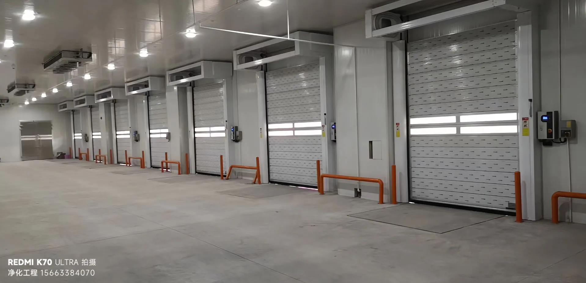 快速卷帘门安装与验收