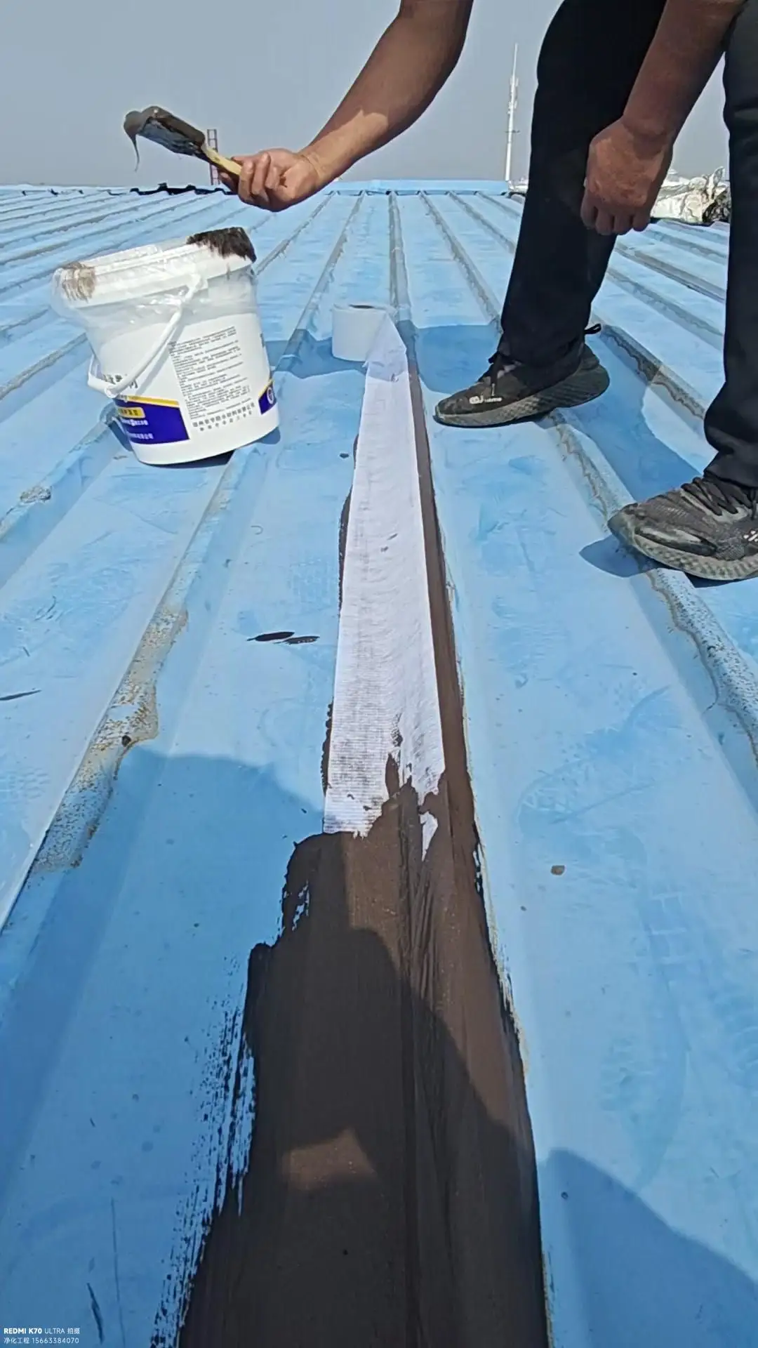 全面防水升级 采用最先进的防水技术 进行全面的工业厂房屋面防水处理