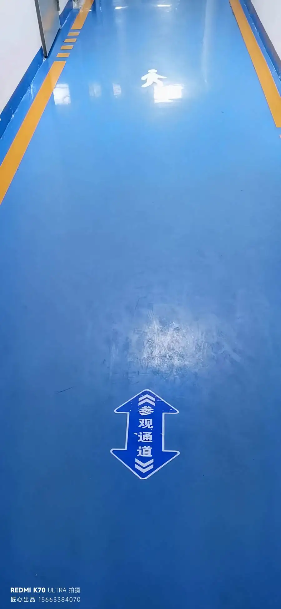 苏州太仓旧厂房无尘车间改造-参观通道实景展示