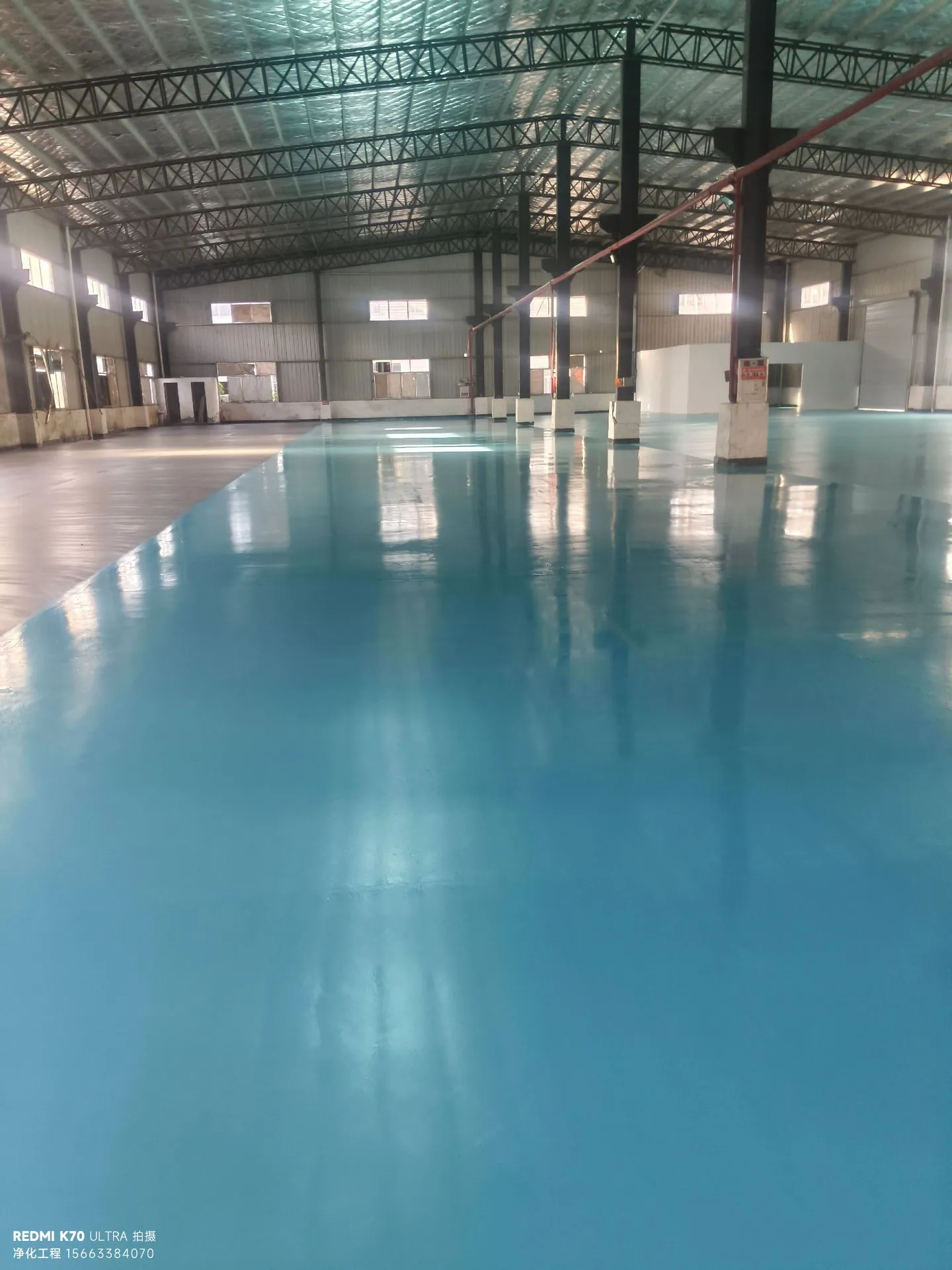 5吨/㎡重载地坪：可以放心堆高、频繁进出、大吨位叉车随意跑