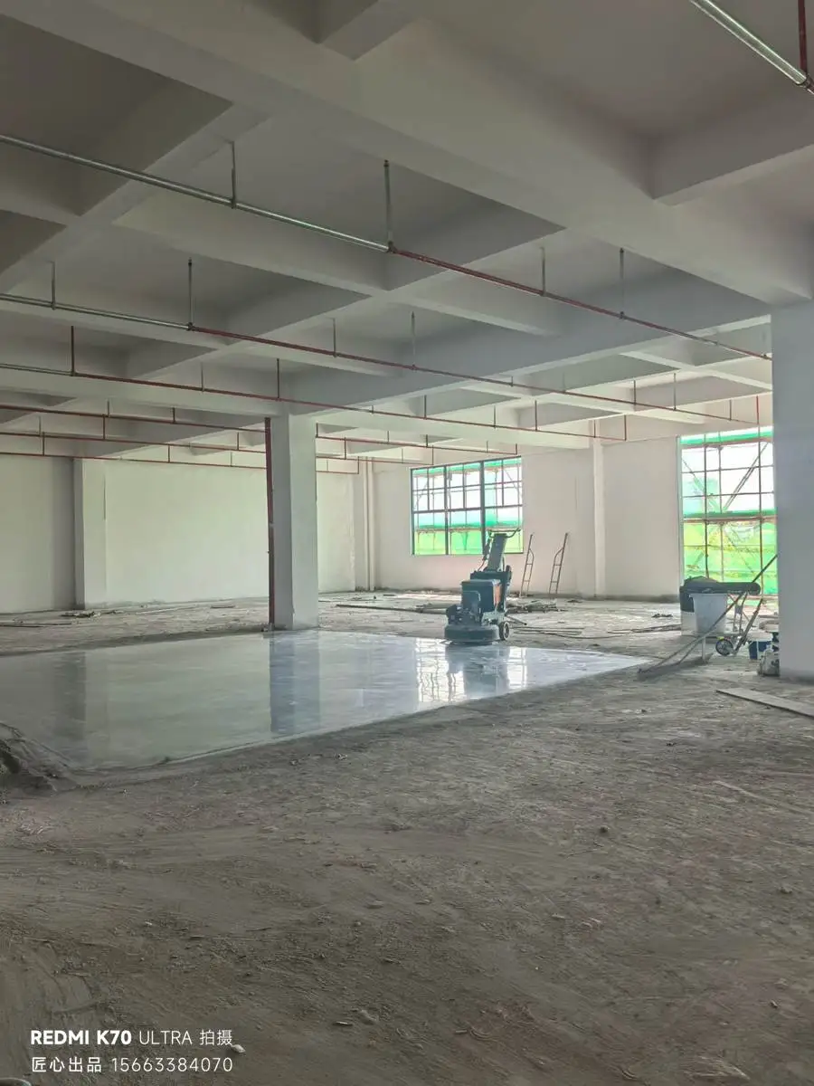 苏州张家港厂房密封固化地坪 -样板地坪