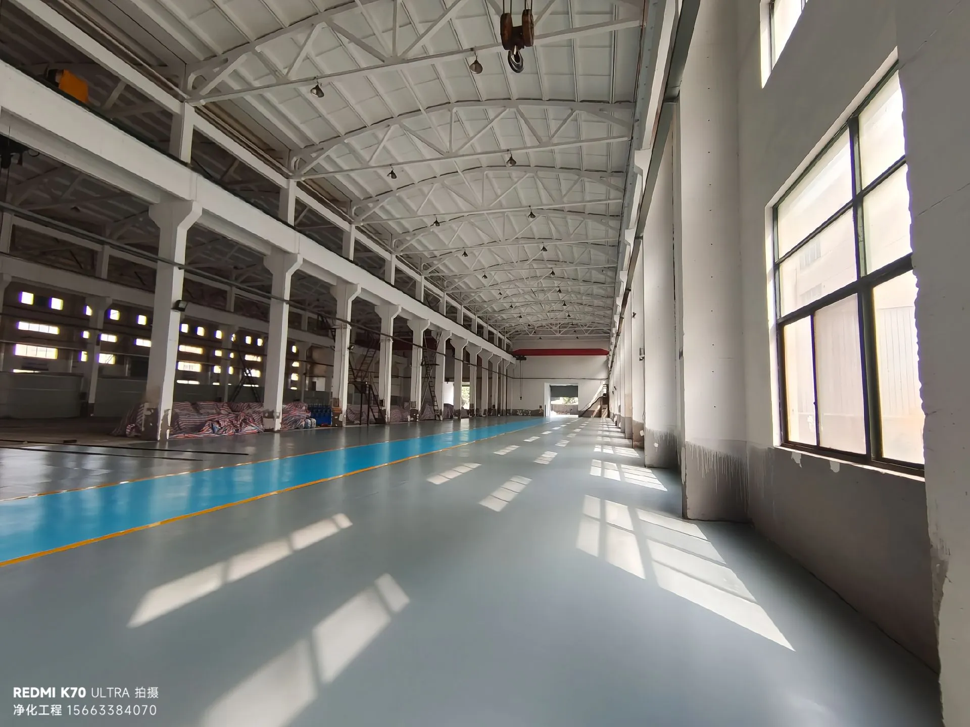 抗冲击环氧地坪系统最终效果展示