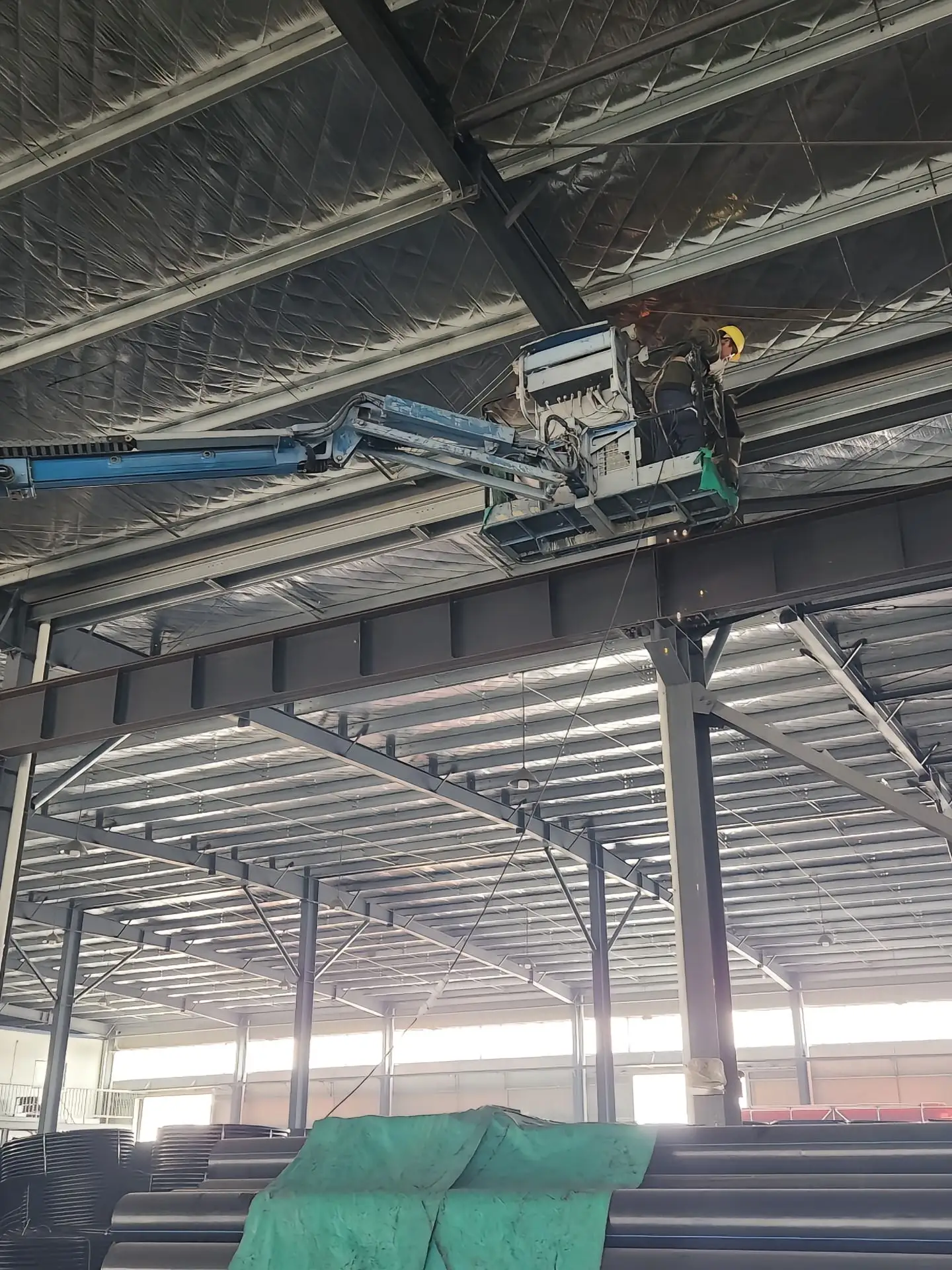 南京3万㎡老厂房翻新施工中