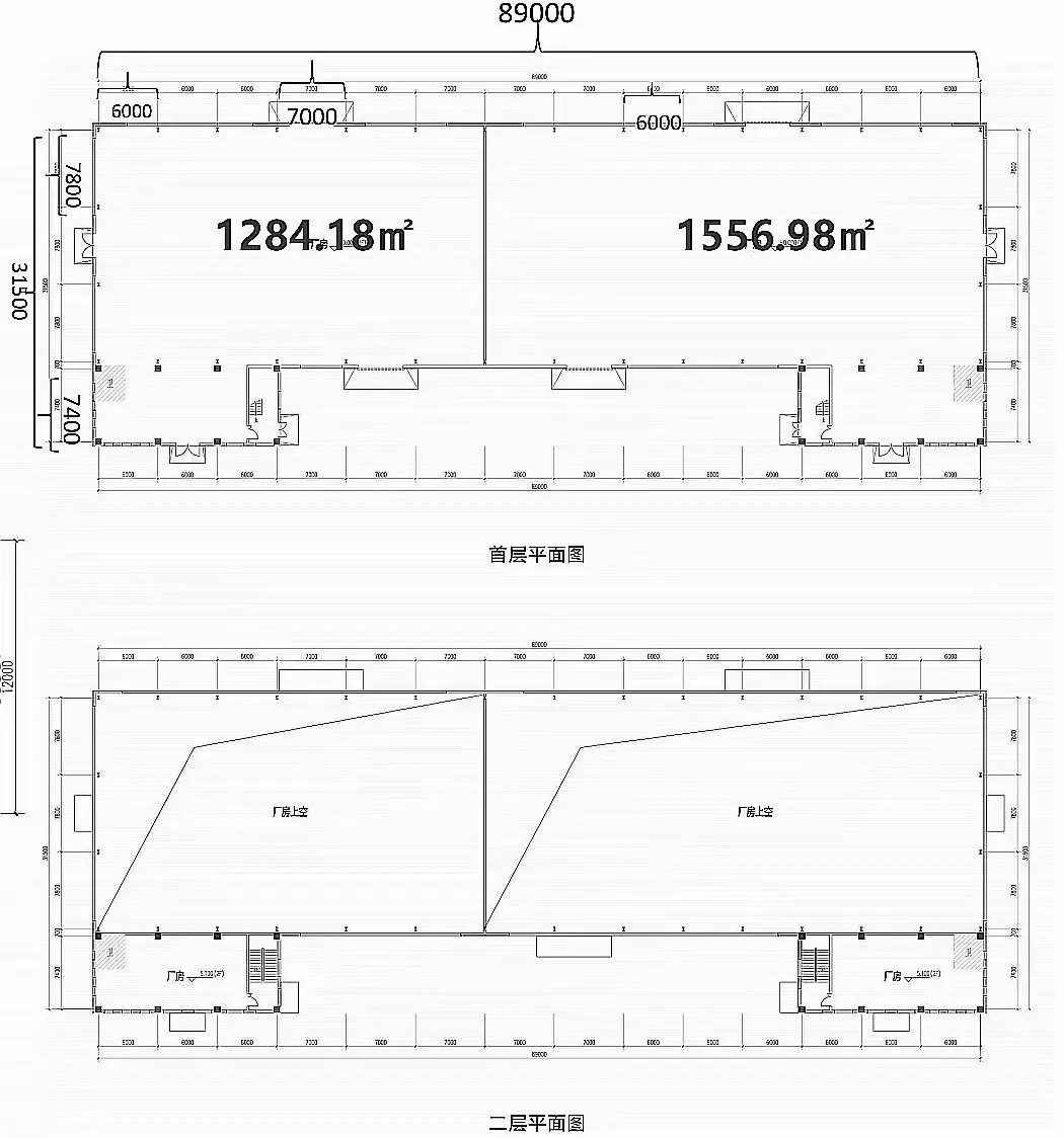 南京厂房翻新图纸-平面图