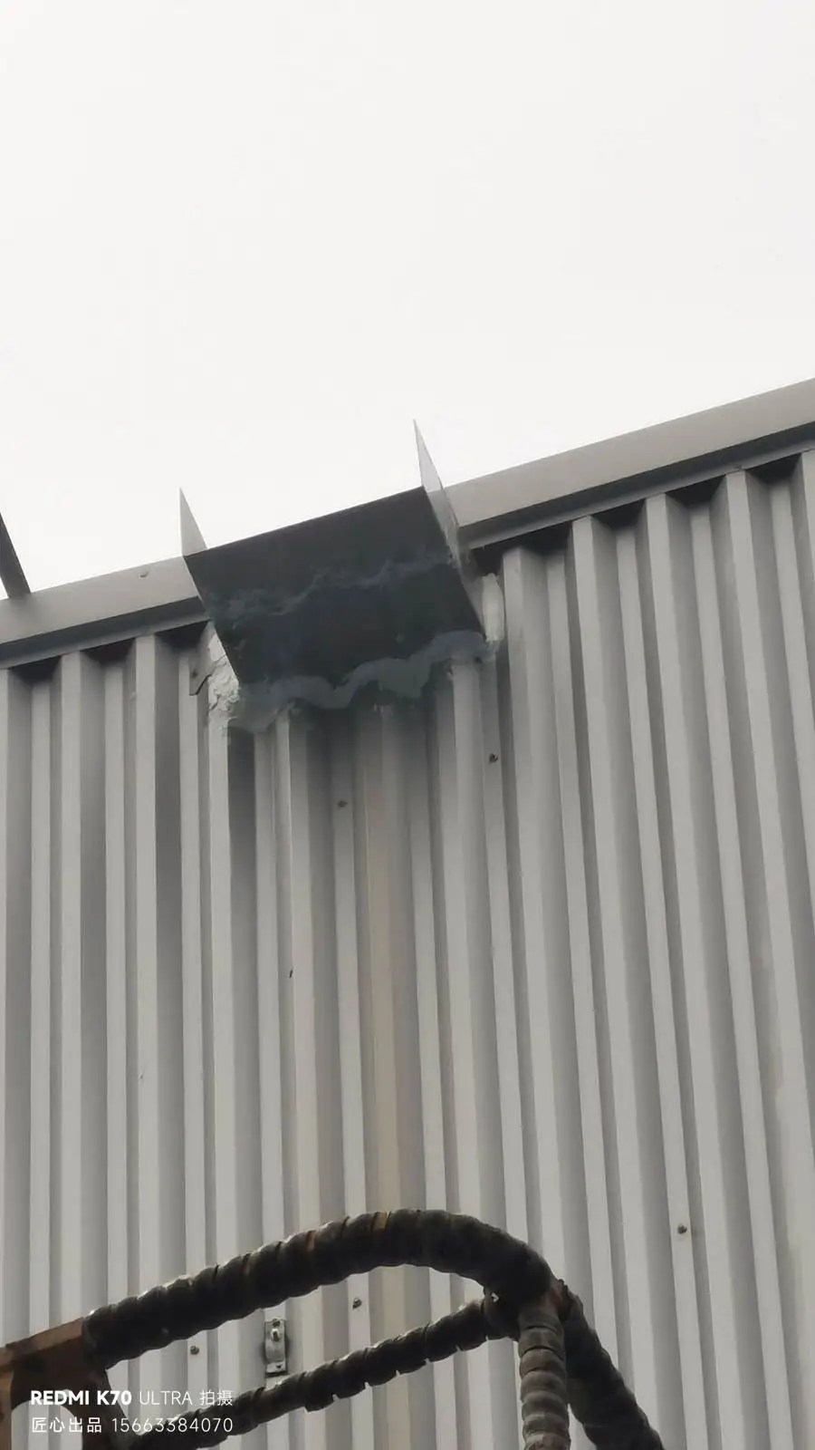 苏州老厂房天沟渗漏保温翻细节展示