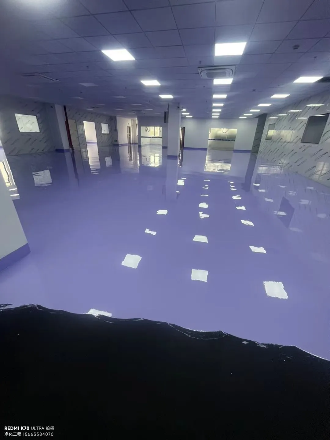 高洁净环氧地坪的材料选择