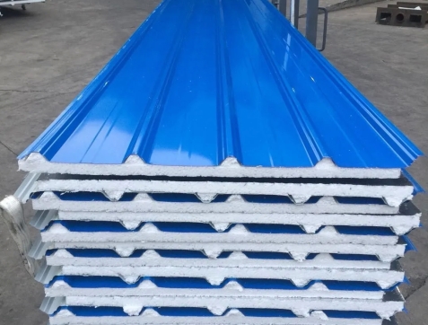 夹芯彩钢瓦（岩棉 - 泡沫- 聚氨酯芯）-产品列表截图