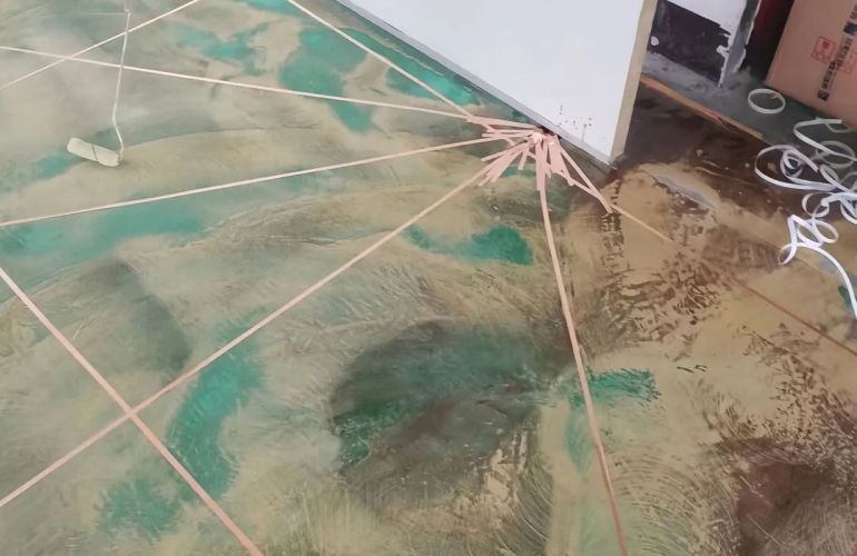 苏州工业园区半导体厂5000㎡改造：防静电新标地坪施工实景（现场版案例分享）-列表截图